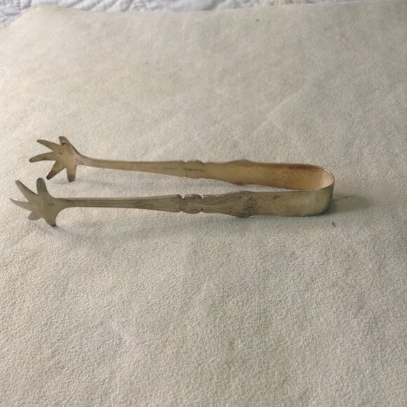 VTG 3 pc Crystal Ice Bucket/Shaker/Tongs, Barware, Tongs Made in Occupied China - Picture 4 of 7